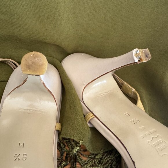 Via Spiga Strappy Sandals, Leather Made in Italy, 9.5M/46 Euro - Picture 9 of 9